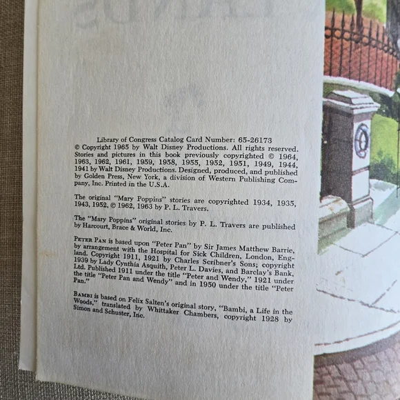 Walt Disney's Books "STORIES FROM OTHER LANDS" "WORLDS OF NATURE" 1965 - Picture 6 of 12